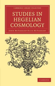 portada Studies in Hegelian Cosmology Paperback (Cambridge Library Collection - Philosophy) (en Inglés)