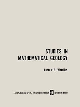 portada Studies in Mathematical Geology (en Inglés)