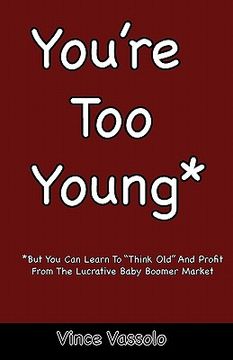 portada you're too young (en Inglés)