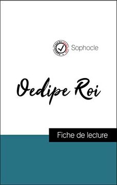 portada Oedipe roi de Sophocle (Fiche de Lecture et Analyse Complète de L'oeuvre) (Comprendre la Littérature) (en Francés)