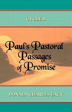 portada paul's pastoral passages of promise (en Inglés)