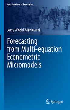 portada Forecasting from Multi-Equation Econometric Micromodels (in English)