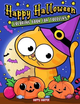 portada Toddler Halloween Coloring Book (in English)