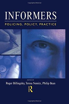 portada Informers: Policing, Policy, Practice (en Inglés)