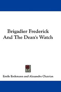 portada brigadier frederick and the dean's watch