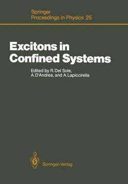 portada excitons in confined systems: proceedings of the international meeting, rome, italy, april 13 16, 1987 (in English)