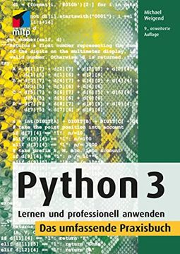 portada Python 3: Lernen und Professionell Anwenden. Das Umfassende Praxisbuch (Mitp Professional) (in German)