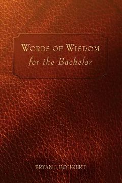 portada words of wisdom: for the bachelor (in English)