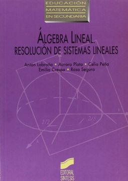portada Algebra Lineal: Resolucion de Sistemas Lineales