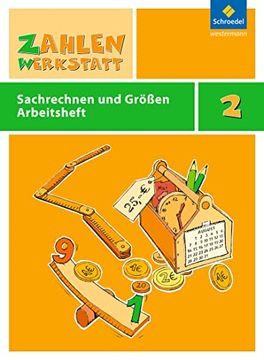 portada Zahlenwerkstatt: Sachrechnen und Größen: Arbeitsheft 2 (en Alemán)