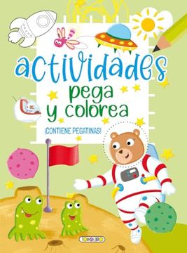 portada Actividades Colorea y Pega (in Spanish)