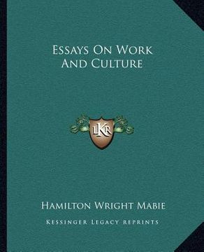 portada essays on work and culture