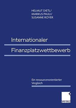 portada Internationaler Finanzplatzwettbewerb: Ein Ressourcenorientierter Vergleich (in German)