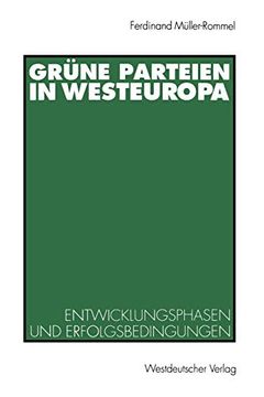 portada Grüne Parteien in Westeuropa: Entwicklungsphasen und Erfolgsbedingungen (en Alemán)