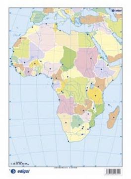 portada Mapa África Político (in Spanish)