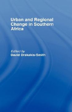 portada urban and regional change in southern africa (en Inglés)