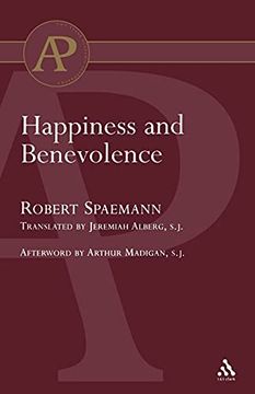 portada Happiness and Benevolence (Academic Paperback) (in English)