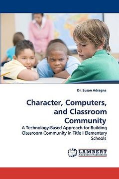 portada character, computers, and classroom community (en Inglés)