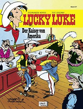 portada Lucky Luke 57: Der Kaiser von Amerika (en Alemán)
