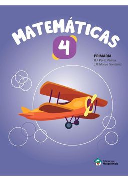 portada Matemáticas 4º Primaria