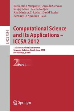 portada computational science and its applications -- iccsa 2012: 12th international conference, salvador de bahia, brazil, june 18-21, 2012, proceedings, par (in English)