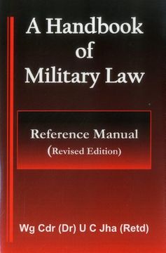 portada A Handbook of Military Law - Reference Manual (en Inglés)
