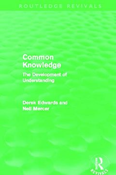 portada Common Knowledge (Routledge Revivals) (in English)