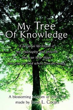 portada my tree of knowledge: a personal life lesson of my philosophy and proverb that can help shape who you are and where you are today. (en Inglés)