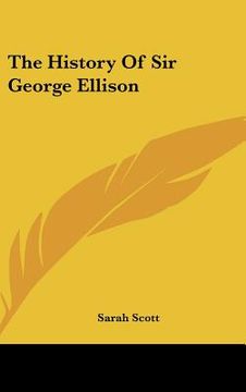 portada the history of sir george ellison (en Inglés)