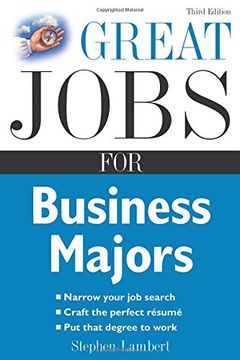 portada Great Jobs for Business Majors (Great Jobs Series) (in English)