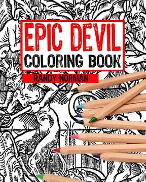 portada Epic Devil Coloring Book (en Inglés)