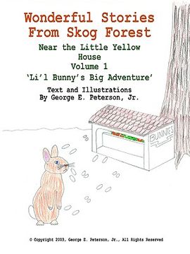 portada wonderful stories from skog forest: near the little yellow house volume 1 'li'l bunny's big adventure' (en Inglés)