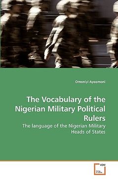 portada the vocabulary of the nigerian military political rulers (en Inglés)
