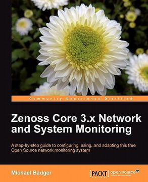 portada zenoss 2.5 core network and system monitoring