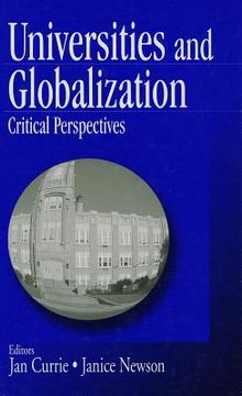 portada universities and globalization: critical perspectives (en Inglés)