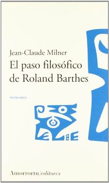 portada El Paso Filosofico de Roland Barthes (Paperback) (in Spanish)