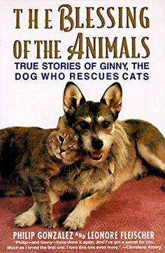 portada The Blessing of the Animals: True Stories of Ginny, the dog who Rescues Cats (in English)