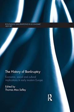 portada The History of Bankruptcy: Economic, Social and Cultural Implications in Early Modern Europe (en Inglés)