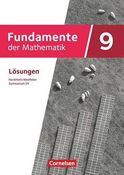 portada Fundamente der Mathematik - Nordrhein-Westfalen - Ausgabe 2019 - 9. Schuljahr: Lösungen zum Schülerbuch (en Alemán)