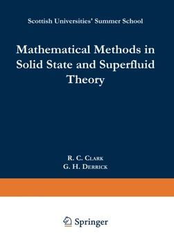 portada Mathematical Methods in Solid State and Superfluid Theory: Scottish Universities’ Summer School