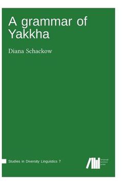 portada A grammar of Yakkha (in English)