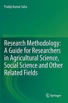 portada research methodology: a guide for researchers in agricultural science, social science and other related fields (en Inglés)