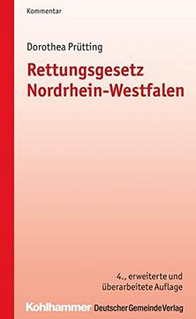 portada Rettungsgesetz Nordrhein-Westfalen (en Alemán)