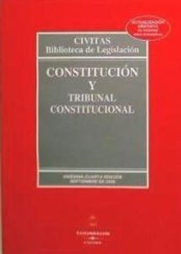 portada Constitucion y Tribunal Constitucional (24ª Ed. )