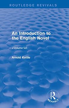 portada An Introduction to the English Novel (2 Vols) (Routledge Revivals: An Introduction to the English Novel) (en Inglés)
