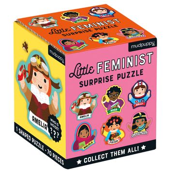 portada Mudpuppy Little Feminist Surprise Puzzle