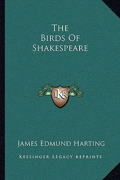 portada the birds of shakespeare (en Inglés)