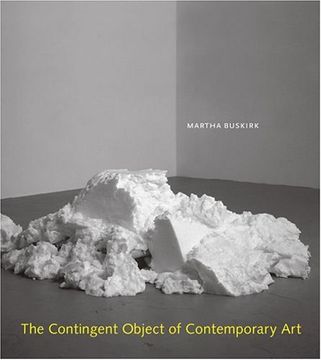 portada The Contingent Object of Contemporary art (The mit Press) (in English)