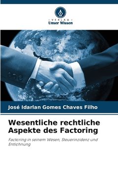 portada Wesentliche rechtliche Aspekte des Factoring (en Alemán)