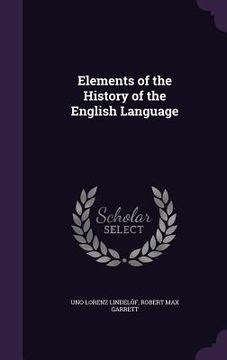 portada Elements of the History of the English Language (en Inglés)